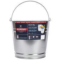 Behrens 1214GS Galvanized Steel Utility Pail, 14 Quart