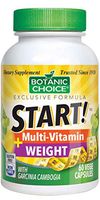 Botanic Choice Start! Multi-Vitamin + Weight, with Zinc, 60 vege caps