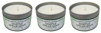 Our Own Candle Company Soy Wax Aromatherapy Candle, Simply Spearmint, 6.5 Ounce (3 Pack)