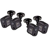 Q-See QTH8092B-4 1080p Analog HD Security CCTV Bullet Surveillance Camera with PIR Technology and Night Vision - 4 Pack