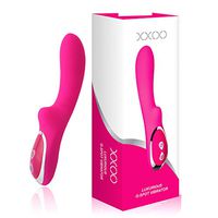 W-HELLO Silicone Massager 10 Speeds Massager USB Rechargeable V-íbrátíng Massager,22 * 4.8 * 3cm,