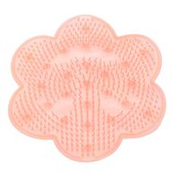 CherryC Foot Massage Pad, Lazy Wash Foot Bath Massage Cushion Bathroom Strong Suction Cup Floor Shower Mat Silicone Non-Slip Back Massage Pad