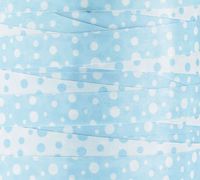 Boy Baby Shower Reversible Polka Dot Blue & White Curling Ribbon *20YDS* 3/8"