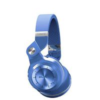 Bluedio T2 Plus Turbine Wireless Bluetooth Headphones with Mic/Micro SD Card Slot/FM Radio (Blue)