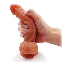 Silicone Adullt Toys for Men Realistic Pēnīs Flirting Tool for Couples - 7.48in Real Handsfree Mássāgèr Wand for Women (Color : Flesh)