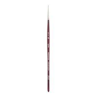 Princeton Velvetouch Artiste, Mixed-Media Brush for Acrylic, Watercolor & Oil, Series 3950 Spotter Luxury Synthetic, Size 18/0