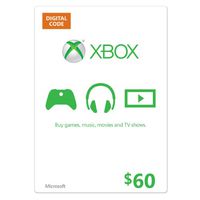 $60 Xbox Gift Card [Digital Code]