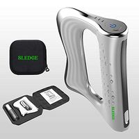 Electric Gua Sha Set, Guasha Massage iastm Tools | Handheld Deep Tissue Percussion Fascia Muscle Massage Gun for Athletes | Full Body Shiatsu Calf Neck Back Foot Massager for Pain Relief (White)