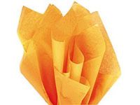 Cakesupplyshop Packaged 100 Ct Bulk Tissue Paper Goldenrod 15" X 20"