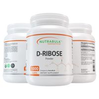 NutraBulk D-Ribose Powder - Muscle Builder, Energy & Endurance Supplement. 1,000 Grams