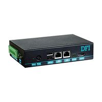 DFI-ITOX EC900-FS6DL 750-EC9000-200G, Fanless Embedded System, NXP IMX6DL 2GB Memory, 16GB eMMC, 2 COM, 2 USB, HDMI, Yocto Linux, -20 to 60 °C, RoHS
