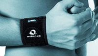 Wrist Compression Brace Mbrace Air, Wrist Wraps, Wrist Bands, Wrist Support, Wrist Band Easily Adjustable for Perfect Tension, Black, Breathable, Hypo Allergenic (Extra)