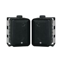 BIC America Bic Rtr Rtrv44-2 Indoor/Outdoor 3-Way Speakers (Black)