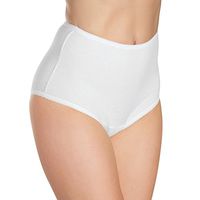 Women's Incontinence Underwear - 3pk Washable Reusable Panties, White, 3X Plus