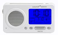 Sound Oasis S-850W Travel Sleep Sound Therapy System, White