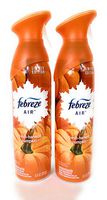 Febreze Air - Air Freshener Spray - Limited Edition - Winter Collection 2017 - Fresh-Fall Pumpkin - Net Wt. 8.8 OZ (250 g) Per Bottle - Pack of 2 Bottles