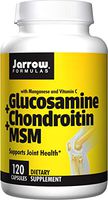 Jarrow Formulas Glucosamine and Chondroitin and MSM, Supports Joint Health, 120 Count
