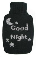 Warm Tradition Good Night Knit Hot Water Bottle Cover- Cover ONLY