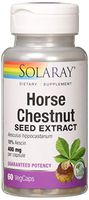 Solaray Horse Chestnut Seed Extract, 400 mg, 60 Count