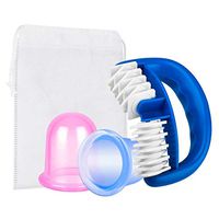 Anti Cellulite Cupping Therapy Set, Cupping Therapy Sets Silicone Professional, Massage Therapy Cupping Set, Eye and Face Vacuum Massage Cup Kit, Chinese Acupuncture Cupping Therapy Set Fda Approved