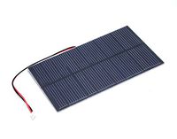 1.5W Solar Panel 81137,Single-Crystal Material,Performs High Solar Energy Transformation Efficiency At 17%,Fine Resin Surface Sturdy Back Suitable for Outdoor Environments
