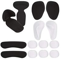 Value 14PCS Heel Grips, High Heel Pads, Heel Inserts, High Heel Forefoot Cushion, Blister Prevention High Heel Insoles, High Heel Liners, Anti Slip Heel Shoe Cushion Inserts, Heel Snugs for Women