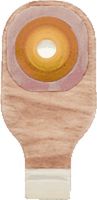 Hollister Premier One-Piece Drainable Pouch with Pre-Cut Convex Flextend Skin Barrier, One Sided ComfortWear Panel, Lock N Roll Microseal Closure and Tape Border 7/8" Stoma Opening (Box of 5 Each)