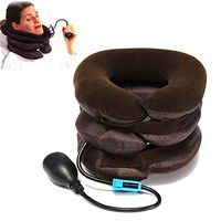 LLYU Cervical Neck Traction Effective Neck Pain Remedy Inflatable Neck Brace Support