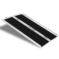 The Fashionista Boutique Folding Wheelchair Scooter Mobility Ramps Lightweight Aluminum Alloy Non-Skid