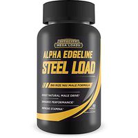 Alpha Edgeline Steel Load - Vitality Mega Loads - Big Rize No2 Male Formula - Boost Natural Male Drive - Enhance Natural Performance - Improve Stamina - Expand Muscles - Support Growth - Alpha Male