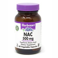 BlueBonnet NAC 500 mg Vitamin Capsules, 60 Count