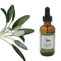2 fl oz Clary Sage Essential Oil for Diffusion and Has Been Known To Help Provide Inflammation Relief