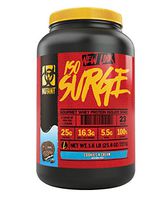 Mutant ISO Surge Whey Protein Powder Acts FAST to Help Recover, Build Muscle, Bulk and Strength, Uses Only High Quality Ingredients, 1.6 lb - Cookies & Cream
