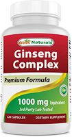 Best Naturals Ginseng complex 1000 mg, 120 Count