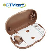 Canal Hearing Amplifier-Battery Operated(312 / PR41 button cell battery)-Mini Size-Fit Both Ears-FDA Registered/CE Medical Approved