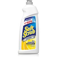 Soft Scrub 15020CT Bath/Kitchen Cleanser, All Purpose, 36oz, 6/CT, Lemon Scent