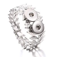 2018NEW Fashion 1pcs Charm bracelet For Noosa snaps chunk button HH1A7903 party decoration accesories designer girl womans charming trendy styling fashion