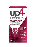 up4 Women’s Advanced Care Probiotic Supplement | Vaginal Health + Digestive + Immune Support* | 25 Billion CFUs Guaranteed | Non-GMO, Gluten Free, Vegan | 60 Vegetarian Capsules