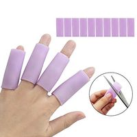 10 Pcs Gel Finger Cots, Finger Protector Support New Material Finger Sleeves Great for Trigger Finger, Hand Eczema, Finger Cracking, Finger Arthritis.