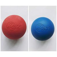 Massage Lacrosse Balls (Blue and Red), Myofascial Tension Relief Massage Ball Set, Yoga Ball Set, Massage Ball for Muscle Aches and Pains, Tension Relief for Muscles