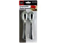 Handy Helpers GM735 Disposable Plastic Spoons Case of 72