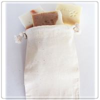 Cotton Muslin Bags Wedding Bags 3x4 Inch Pack of 24