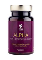 Vital Concept Alpha - Effective Man Prostate Function Support Pills. Pumpkin Seeds, Nettle Leaves, Chamomile Blossom extracts. Helps with Urinary Tract Disorders. 60 Veggie Capsules, 30 Days Supply