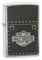 Zippo Brushed Chrome, HD Saddle Bag