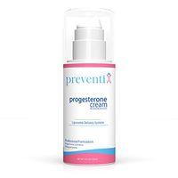 Prventix Progesterone Cream, 4 Ounce, Bio-Identical Cream with Liposome Delivery System