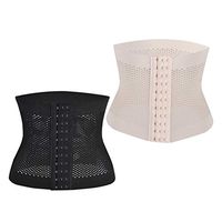 HEALLILY 2pcs Postpartum Support Recovery Belly Wrap Girdle Support Band Belt Body Shaper for Women Belly Slimming Body Shaper Underwear Size L