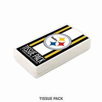 Worthy Promo NFL Pittsburgh Steelers Party Favors & Party Supplies Tissue Packs 10-Pack