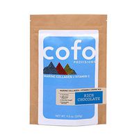 Cofo Provisions Marine Collagen + Vitamin C Rich Chocolate Drink Mix | 100% USA Wild-Caught Marine Collagen Peptide Powder with 100% Daily Natural Vitamin C | No Sugar Added | 20 Servings
