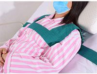 Wheelchair Seat Belt Anti-Falling Bed Fixed Band Constraint Vest Anti-Fall Fall Protective Restraint Suit,Patience Care Seatbelt Harness Suitable for The Elderly, People with Reduced Mobility Use