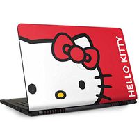 Skinit Decal Laptop Skin for Inspiron 15 5000 (5577) - Officially Licensed Sanrio Hello Kitty Cropped Face Red Design